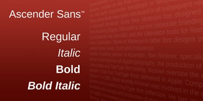 font