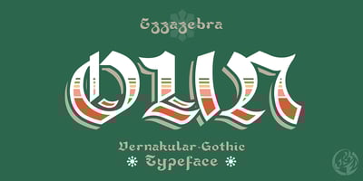 Font visual image of Oun
