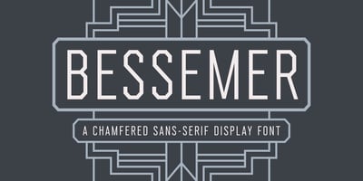 Font visual image of Bessemer