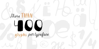Font visual image of Rabbits