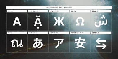 font