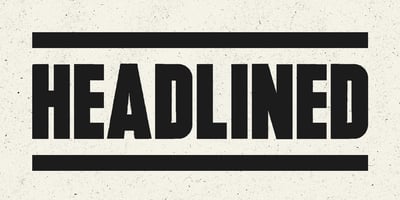 Font visual image of Headlined Solid&trade;