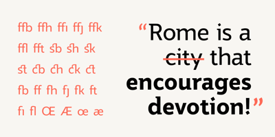Font visual image of Jotia