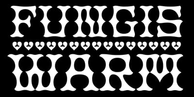Font visual image of Fungis