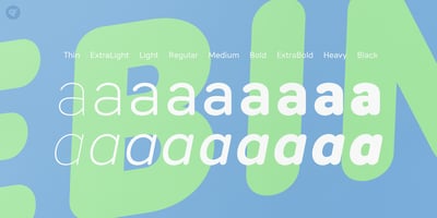 Font visual image of Sebino Soft