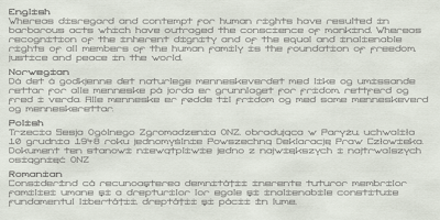 Font visual image of Comtype