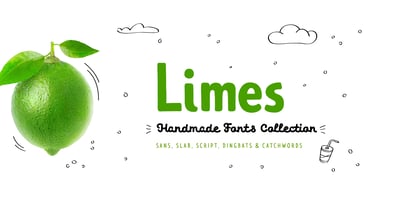 Font visual image of Limes