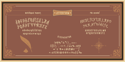 Font visual image of Victorian Fonts Collection