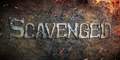 Font visual image of Scavenged