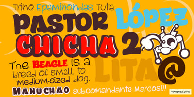 Font visual image of Lita&trade;