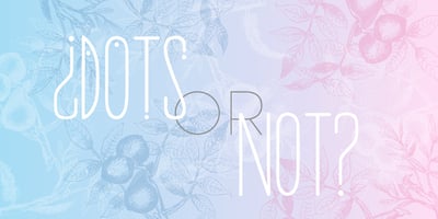 Font visual image of Morning Rain Dot