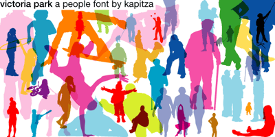 Font visual image of Victoria Park&trade;