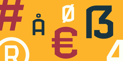 Font visual image of Ancora