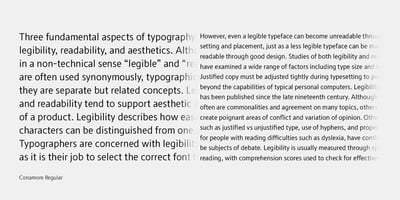 font