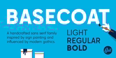 Font visual image of Basecoat