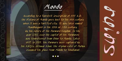 Font visual image of Rapido