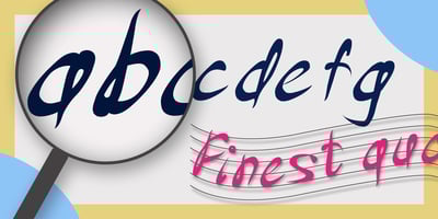 Font visual image of Rapido