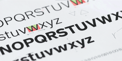 Font visual image of FF Infra&trade;
