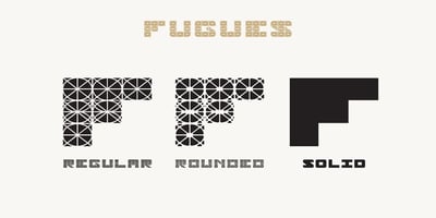 Font visual image of Fugues