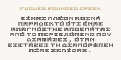 Font visual image of Fugues