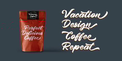 Font visual image of Pintenium Script