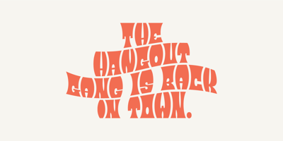 Font visual image of Desert Island