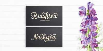Font visual image of Mistella Script