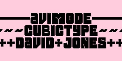 Font visual image of Avimode