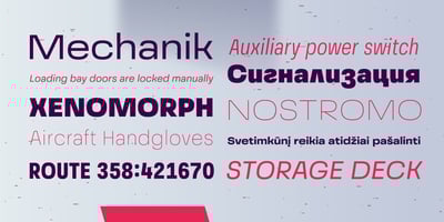 Font visual image of Grandis