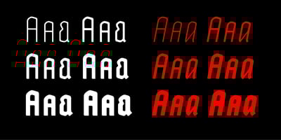 Font visual image of Adso
