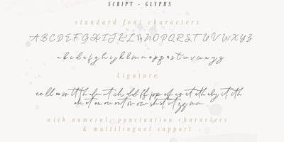 Font visual image of Eiffel in love