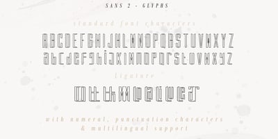 Font visual image of Eiffel in love