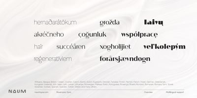 font