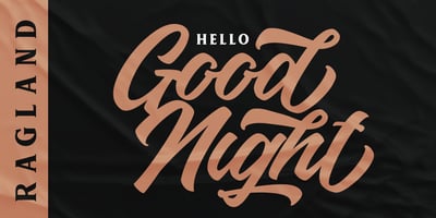Font visual image of Ragland