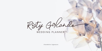 Font visual image of Chandelier Signature