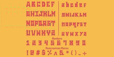 Font visual image of Cobra Hand