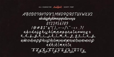 Font visual image of Arealand
