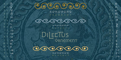 Font visual image of Dilectus