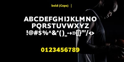 Font visual image of Nanotech