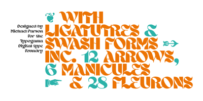 Font visual image of Ahsing