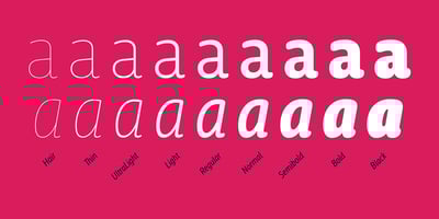 Font visual image of Duddy