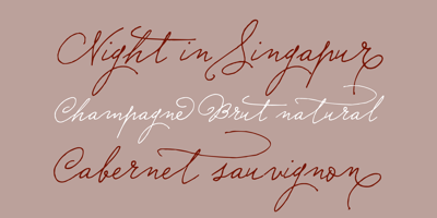 Font visual image of Sudestada