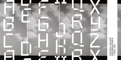 Font visual image of NTF Tout