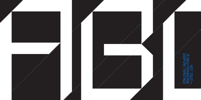 Font visual image of NTF Tout