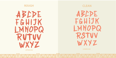 Font visual image of Rabsy