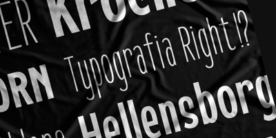 Font visual image of Conseration