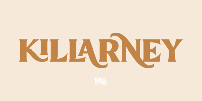 Font visual image of Killarney
