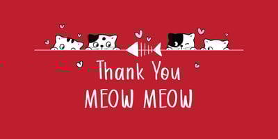 Font visual image of Beau Chat