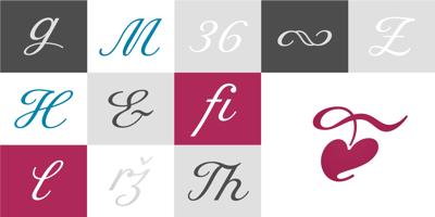 Font visual image of Rusulica