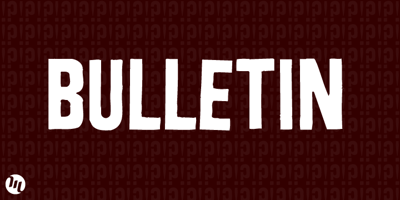 Font visual image of Bulletin